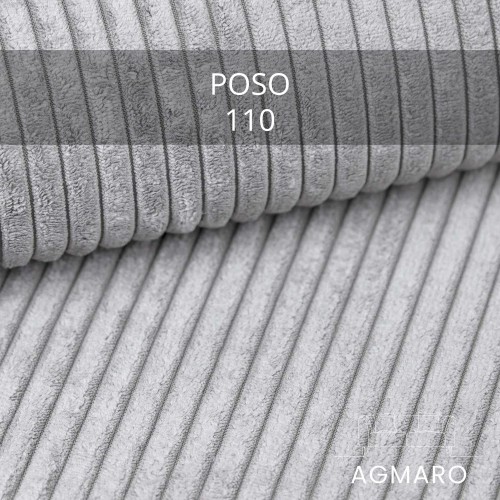 Próbka Tkanina Poso 110 Jasny popiel | Agmaro