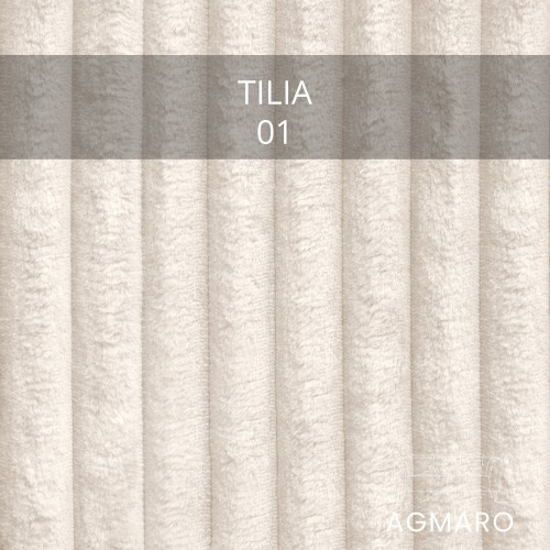 Próbka Tkanina Tilia 01 Śmietankowa | Agmaro