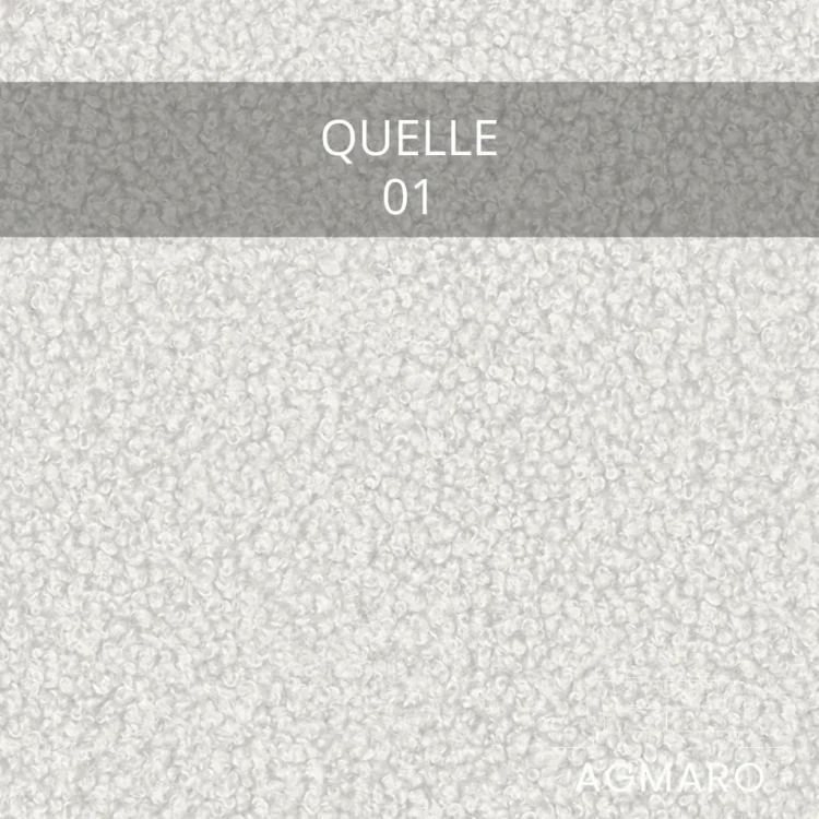 Zbliżenie na fakturę tkaniny boucle Quelle 01