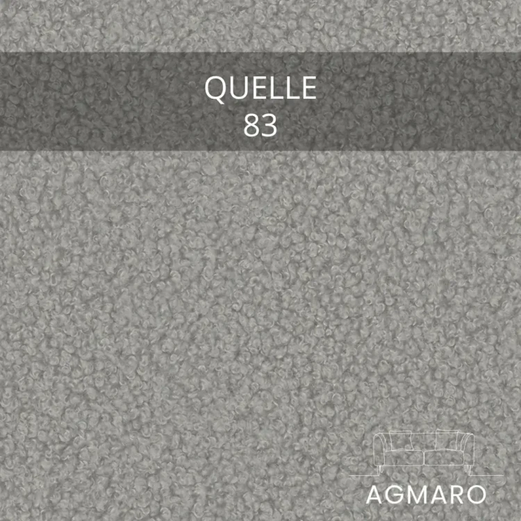 Zbliżenie na fakturę tkaniny boucle Quelle 83