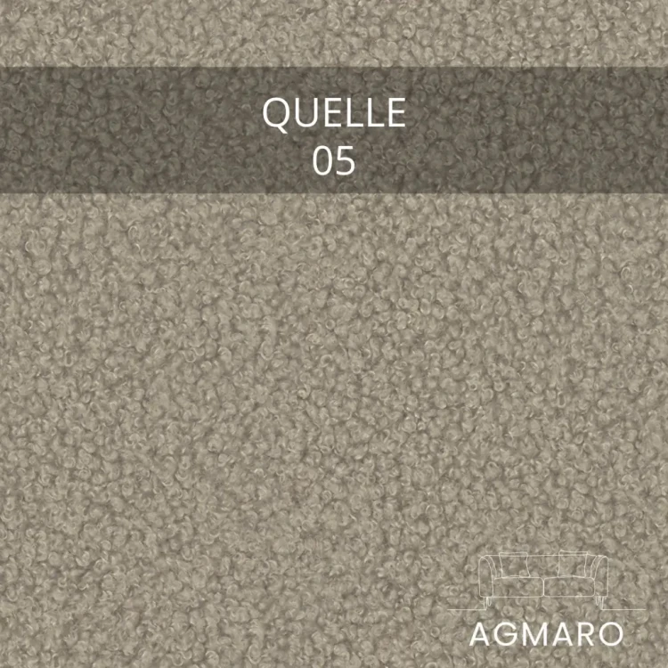 Zbliżenie na fakturę tkaniny boucle Quelle 05