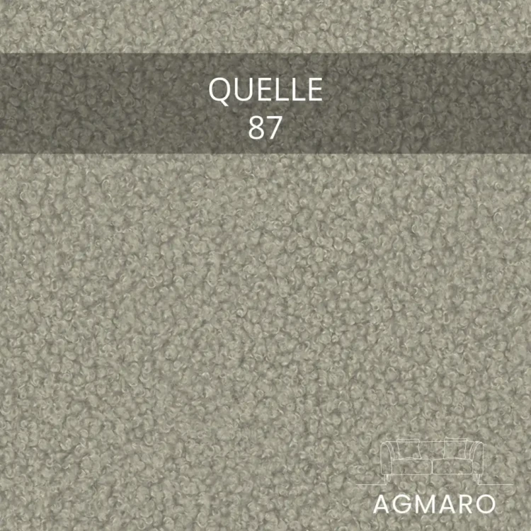 Zbliżenie na fakturę tkaniny boucle Quelle 87