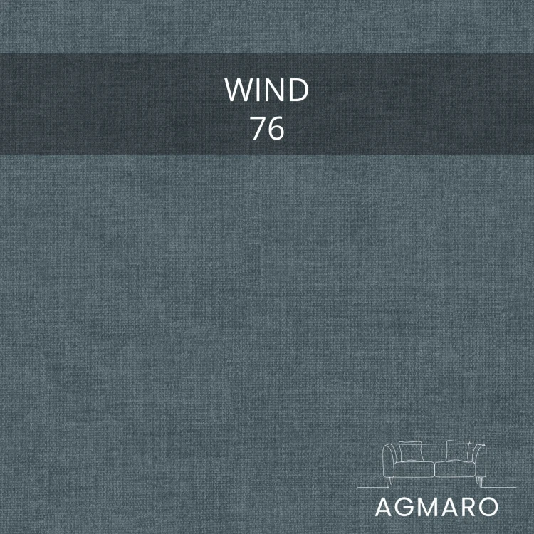 Tkanina Wind 76 plecionka szenilowa - zbliżenie na strukturę w kolorze niebieskim