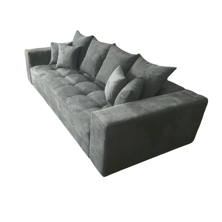 Nowoczesna sofa 3-osobowa MOOD – widok z boku, profil siedziska i oparcia