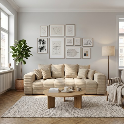 Sofa MOOD Tilia 03 w nowoczesnym salonie – aranżacja wnętrza