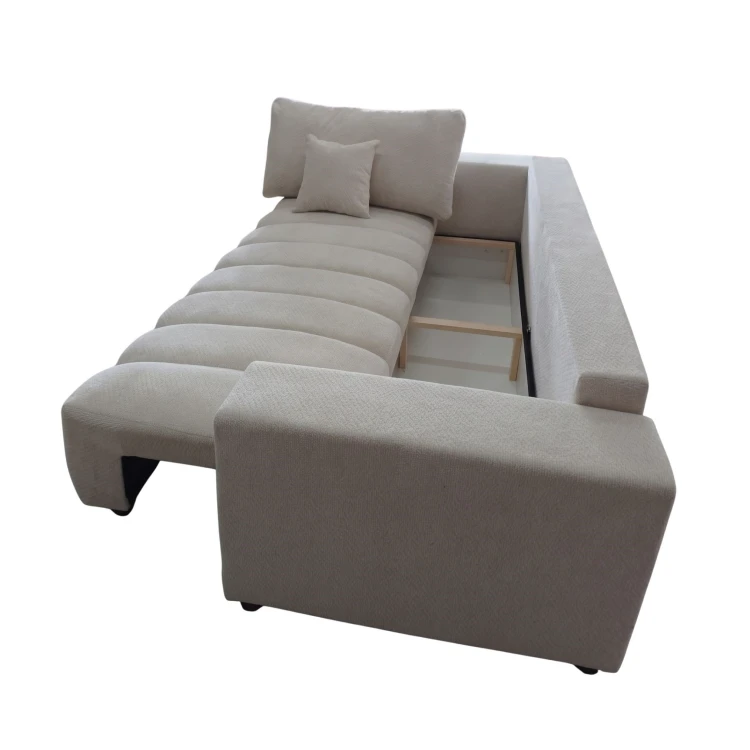 Sofa CORA - pojemnik na pościel pod siedziskiem