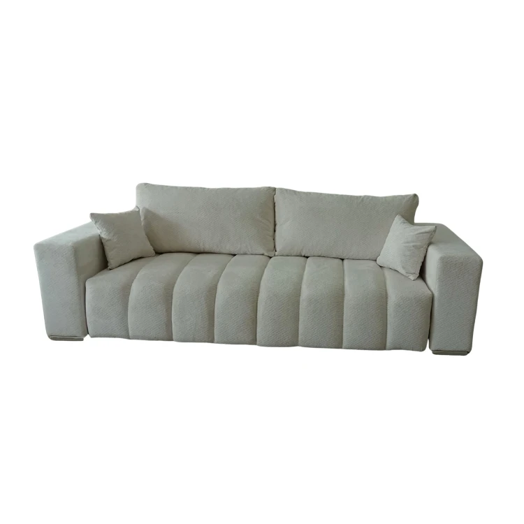 Nowoczesna sofa CORA w tkaninie Cremona 04 - widok od przodu