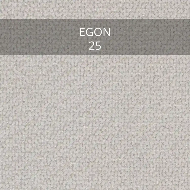 Tkanina Egon 25 – zbliżenie na strukturę w kolorze szarym