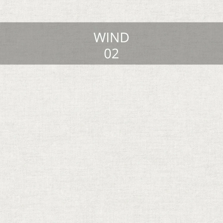 Tkanina Wind 02 plecionka szenilowa - zbliżenie na strukturę w kolorze śmietankowym
