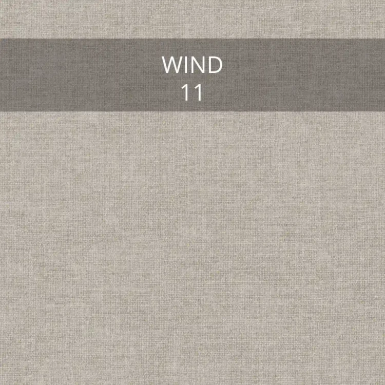 Tkanina Wind 11 plecionka szenilowa - zbliżenie na strukturę w kolorze beżowym