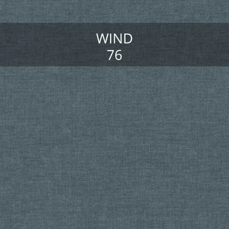 Tkanina Wind 76 plecionka szenilowa - zbliżenie na strukturę w kolorze niebieskim