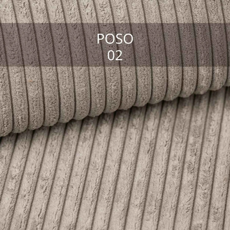 Tkanina poso 02 beżowy – próbka materiału narożnika ANTON - Agmaro