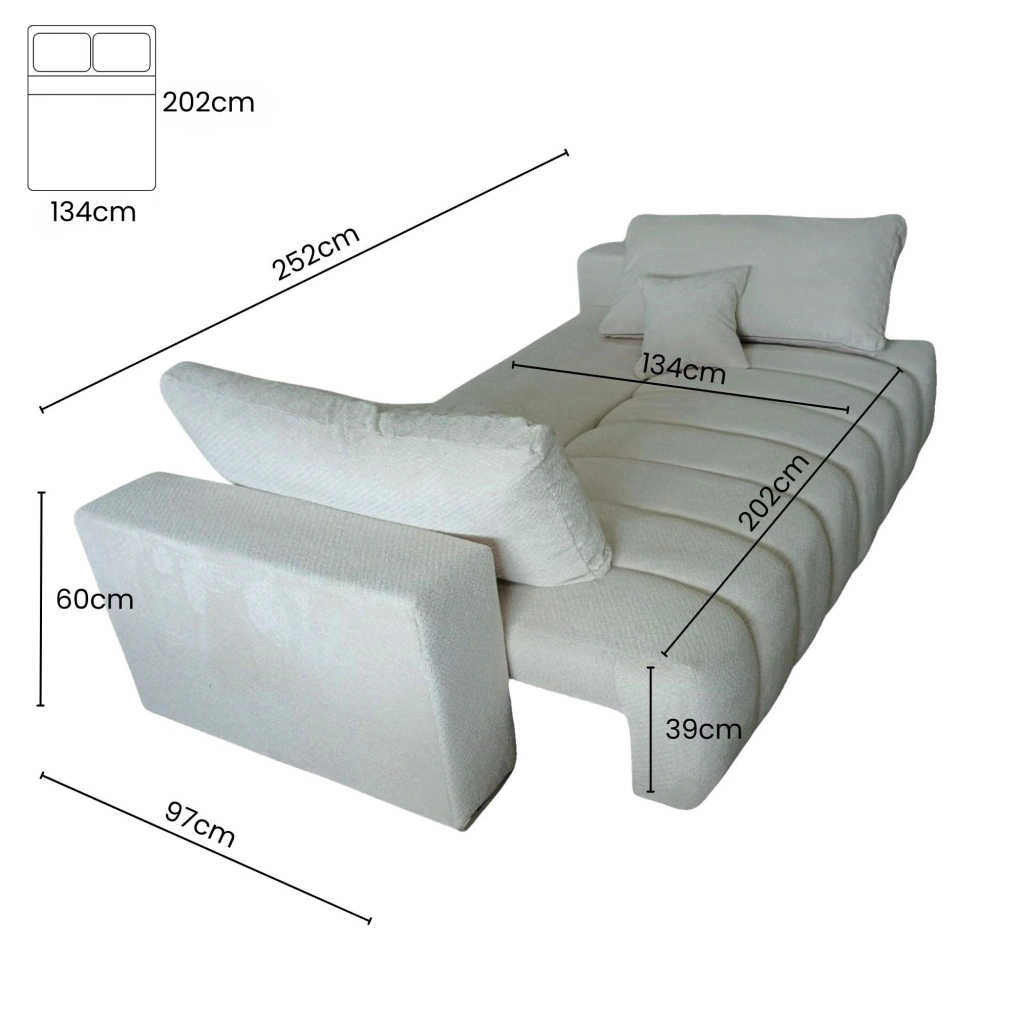 Sofa Cora wymiary