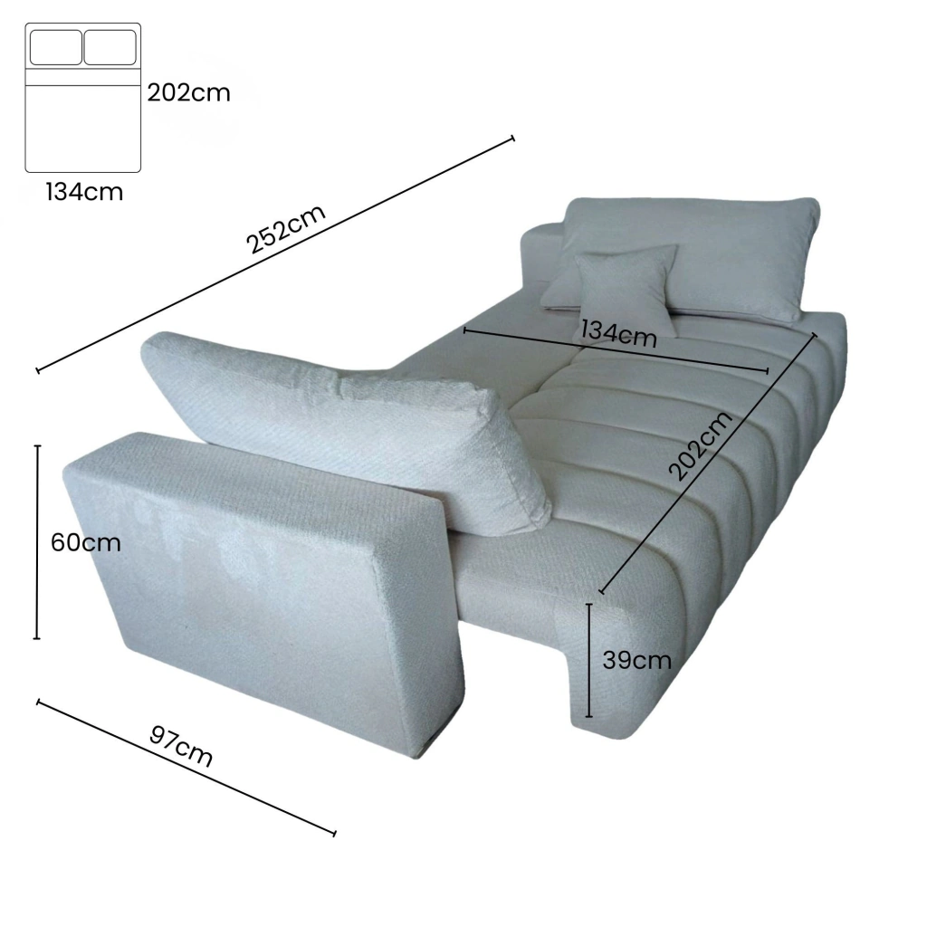 Sofa Cora wymiary